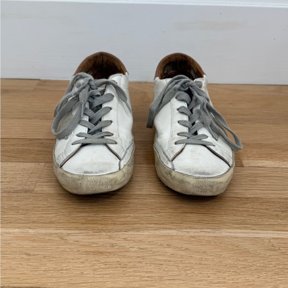 Golden Goose Super Star Sneakers - Suede Star, Brown Heel Tab - Picture 2 of 7